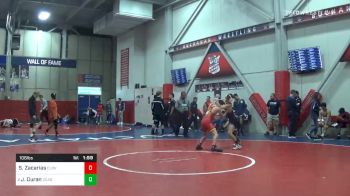 106 lbs Prelims - Sajin Zacarias, Clovis West vs Javier Duran, Ceasar Chavez AZ