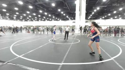 101 lbs Consi Of 8 #1 - Ava Anjel Goodman, Vegas Sport WC vs Nova LaRossa, Buckaroo WC