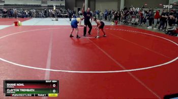 155 lbs Cons. Semi - Clayton Trembath, Hastings vs Shane Nohl, MAHACA