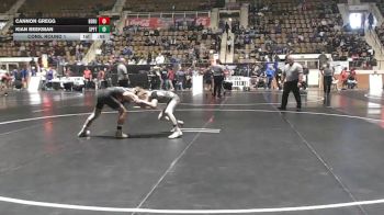 6A 120 lbs Cons. Round 1 - Kian Beekman, Spanish Fort vs Cannon Gregg, Benjamin Russell