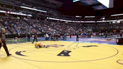 120-2A Quarterfinal - Korbin Hoke, Highland vs Bronson Hall, North Fork High School