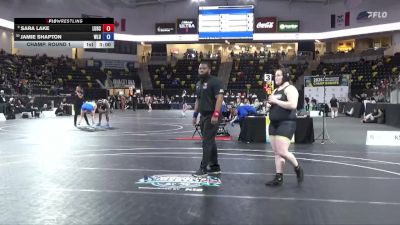 207 lbs Champ. Round 1 - Sara Lake, Lindenwood University vs Jamie Shapton, West Liberty