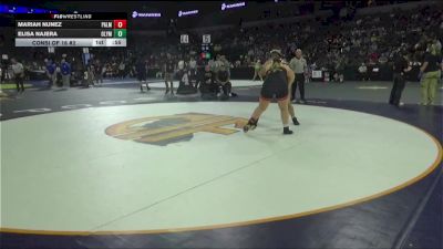 235 lbs Consi Of 16 #2 - Mariah Nunez, Palm Desert (SS) vs Elisa Najera, Olympian (SD)