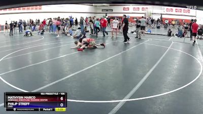 106 lbs 3rd Place Match - Mathysin Marco, Nebraska Wrestling Training Center vs Philip Streff, CWO