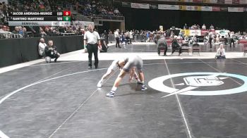 5A 113 lbs Semifinal - Santino Martinez, Volcano Vista vs Jacob Andrada-Munoz, Eldorado