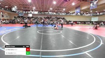 113 lbs Quarterfinal - Joey Petriello, Dumont vs Ethan Smith, Paramus Catholic