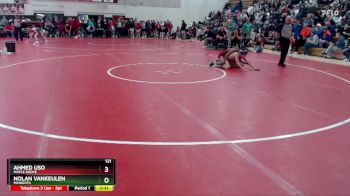 121 lbs Cons. Round 3 - Ahmed Uso, Maple Grove vs Nolan VanKeulen, Minneota