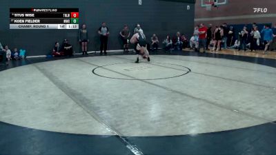 140 lbs Champ. Round 1 - Koen Fielder, Middleton Wrestling Club vs Titus Wise, Team Real Life Wrestling