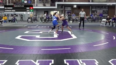 133 lbs Round 1 (4 Team) - Eli Sneed, Cornell College vs Connor Kidd, Luther