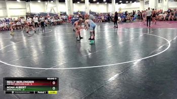 132 lbs Round 5 (6 Team) - Noah Aubert, Brawlers Elite vs Reilly Berlongieri, Bad Bay Wrestling Club