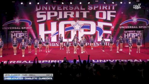Cheer Athletics - Charlotte - ClassyCats [2026 L3 Junior - Flex - Small Day 2] 2026 Spirit of Hope Grand Nationals