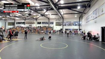 133 lbs Quarterfinal - Nasir Christion, Manchester vs Alex Velazquez, Midway University