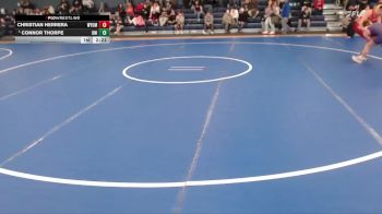 141 lbs Quarterfinal - Connor Thorpe, Northern Iowa vs Christian Herrera, Wyoming