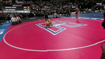 G155-5A Champ. Round 1 - Matilda Hruby, Brighton Girls vs Kina Estrada, Thomas Jefferson Girls