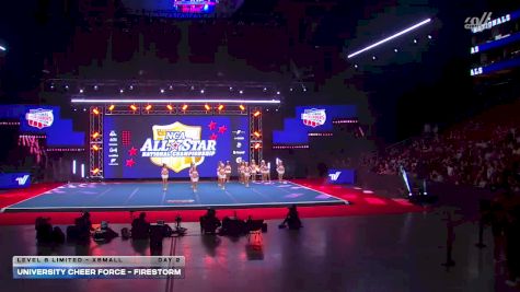 University Cheer Force - Firestorm [2026 L6 Limited - XSmall Day 2] 2026 NCA All-Star National Championship
