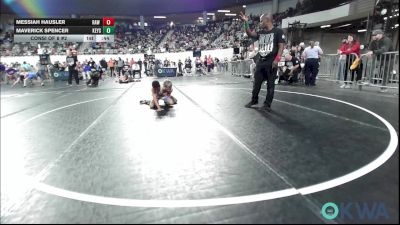 64 lbs Consi Of 8 #2 - Messiah Hausler, Raw Wrestling Club vs Maverick Spencer, Keystone Kids Wrestling Club