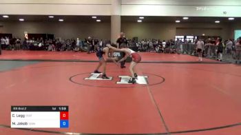 100 lbs Prelims - Clinton Legg, Central Florida Wrestling Academy @LHP (Lake Highland Prep) vs Mason Jakob, Tennessee