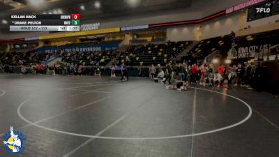 113 lbs Cons. Round 2 - Kellan Hack, New Lenox (Lincoln-Way West) vs Drake Pelton, Waukee