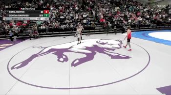 6A 113 lbs Champ. Round 1 - Blake Mauch, Corner Canyon vs Colton Larsen, Weber