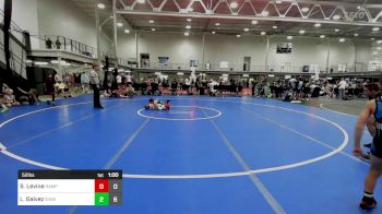 52 lbs Rr Rnd 3 - Sam Levine, Rampage vs Logan Galvez, Savage Wrestling