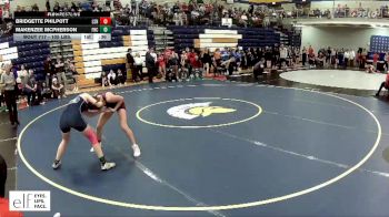 105 lbs. Cons. Round 3 - Bridgette Philpott, Lee`s Summit North vs Makenzee McPherson, Francis Howell Central