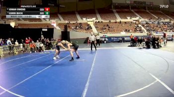 113-D1 Cons. Round 2 - Chris Buck, Desert Vista High School vs Jonah Owens, Corona Del Sol High School