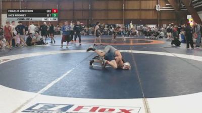 106 lbs Consi Of 4 - Charlie Atkinson, Greens Farms Academy vs Jace Rooney, KD Training Center