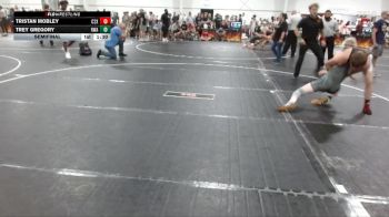 165 lbs Semifinal - Trey Gregory, Roundtree Wreslting Academy vs Tristan Mobley, C2X