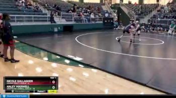 138 lbs Semis & 3rd Wb (16 Team) - Haley Maxwell, Southlake Carroll (Girls) vs Nicole Gallagher, Euless Trinity (Girls)