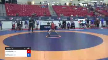 38 kg Round Of 16 - Austin Schield, Beat The Streets - Los Angeles vs Nehemiah Boyden, Betterman Elite Wrestling