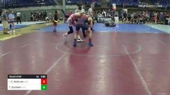 138 lbs Round Of 64 - Charlie McKune, Control vs Tanner Durham, Elite Athletic Club