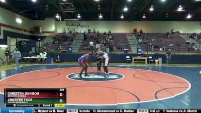 285 lbs Round 1 - Chresten Johnson, Benjamin Russell vs Cristifer Trice, Carver Birmingham