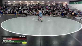 144 lbs Cons. Round 2 - Mason Cook, Lions Wrestling Academy vs Kobe Hughes, MO West