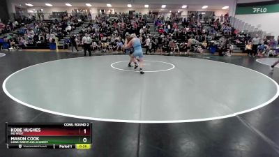 144 lbs Cons. Round 2 - Mason Cook, Lions Wrestling Academy vs Kobe Hughes, MO West