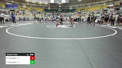 145 lbs Quarterfinal - Noah Dawejko, Panther Youth Wrestling-CPR vs Callahan Harrison, Team Conquer Wrestling