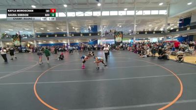 128 lbs Champ. Round 2 - Kayla Moroschan, Unattached vs Naura Simison, Unattached