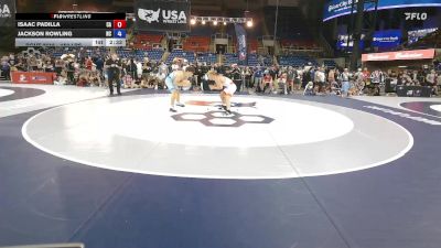 150 lbs Cons. Sub-rd Of 32 - Isaac Padilla, CA vs Jackson Rowling, NC
