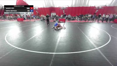 100 lbs Quarterfinal - Monti Fry, Victory School Of Wrestling vs Seth Hettich, B.A.M. Training Center
