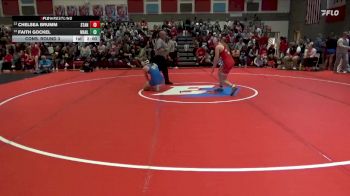 130 lbs Cons. Round 3 - Chelsea Brumm, Saint Ansgar vs Faith Gockel, Wahlert Catholic