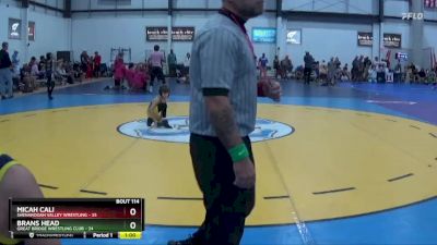 60 lbs Cons. Round 1 - Brans Head, Great Bridge Wrestling Club vs Micah Cali, Shenandoah Valley Wrestling