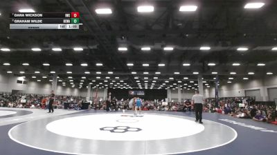 150 lbs Semis - Graham Wilde, Berge Elite Wrestling Academy vs Dana Wickson, ISI Wrestling Club