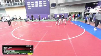 70-78 lbs Cons. Round 2 - Jeff Luft, Iowa vs Jared O`Riley, Lenox Tiger Wrestling Club