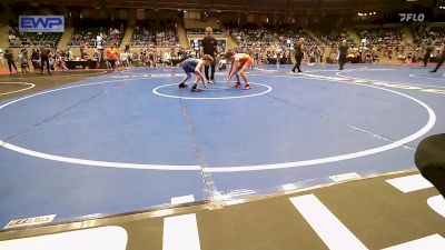 106 lbs Semifinal - Race Foster, Tahlequah Wrestling Club vs Westin Pollock, Owasso Takedown Club