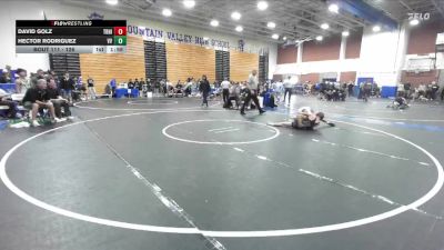 126 lbs Champ. Round 1 - David Golz, Trabuco Hills vs Hector Rodriguez, Victor Valley