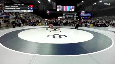 130 lbs Champ. Rd Of 32 - Kaitelynn Oliver, FL vs Peyton Hellmann, SD