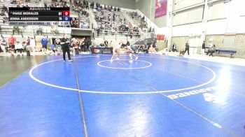 U20 Women - 53 lbs Quarters - Paige Morales, MT vs Jenna Anderson, VA