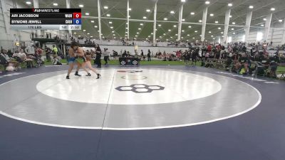 170 lbs Ari Jacobson, Washington J vs Symone Jewell, California Gold J