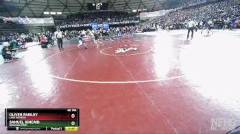 4A 144 lbs Cons. Round 1 - Oliver Paisley, Lake Stevens vs Samuel Kincaid, Gonzaga Prep