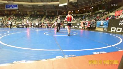 125 lbs Consi Of 32 #1 - Hudsyn Russell, Seneca vs Wyatt Wilkinson, Skiatook Bulldog Wrestling