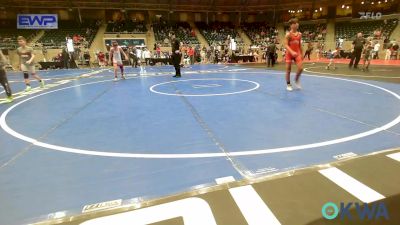 105 lbs 3rd Place - Truzdeal Peach, Claremore Wrestling Club vs Wyatt Edmonds, Caney Valley Wrestling